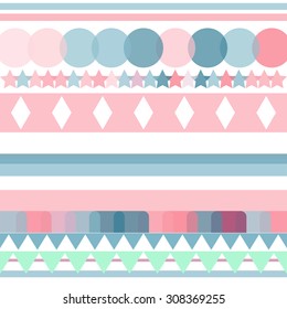 Geometric  pattern.Geometric hipster retro backgrounds with place for your text. Retro shapes background. Colorful-mosaic-banner