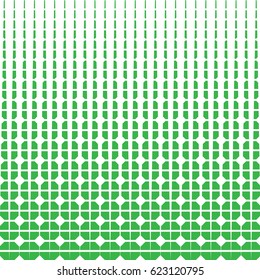 Geometric pattern,green and white color backdrop.For web site,cover template,wallpaper and print material. Modern stylish texture.Repeating geometric elements with circle and nodes