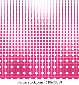 Geometric pattern,red and white color backdrop.For web site,cover template,wallpaper and print material. Modern stylish texture.Repeating geometric elements with octagon and nodes