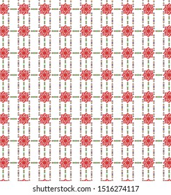 Geometric patterns. Can be used in textile and ceramics. Seamless pattern. Vector.