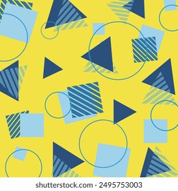 Geometric Patterns Circles, Triangles and Squares Abstract Backgrounds Web graphics