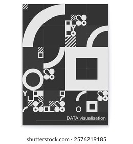 Geometric Patterns. Data Visualization. Modern Vector template