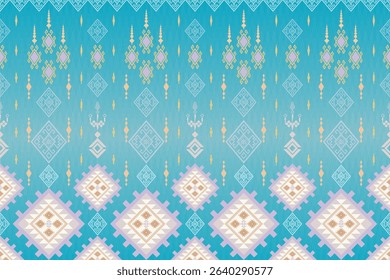 Geometric patterns of ethnic groups of India, Scandinavia, Gypsy, Mexican and African. Repeating geometric patterns, often inspired by traditional cultures, are used as backgrounds, clothing, carpets.