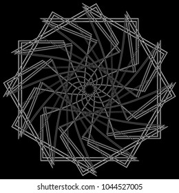 Geometric patterns etudes pentograms of design and interiors