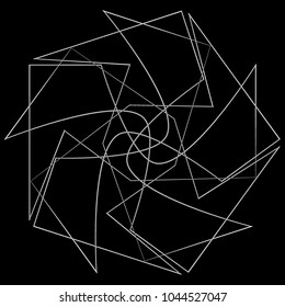 Geometric patterns etudes pentograms of design and interiors