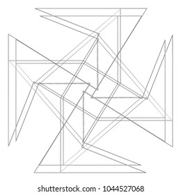 Geometric patterns etudes pentograms of design and interiors