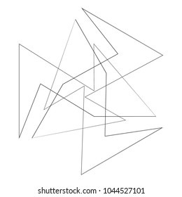 Geometric patterns etudes pentograms of design and interiors