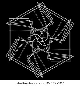 Geometric patterns etudes pentograms of design and interiors