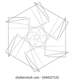 Geometric patterns etudes pentograms of design and interiors