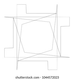 Geometric patterns etudes pentograms of design and interiors