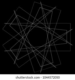 Geometric patterns etudes pentograms of design and interiors
