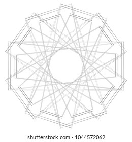 Geometric patterns etudes pentograms of design and interiors