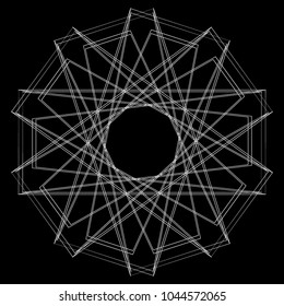 Geometric patterns etudes pentograms of design and interiors