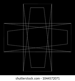 Geometric patterns etudes pentograms of design and interiors
