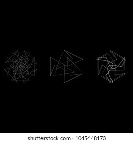 Geometric patterns etudes pentograms of design and interiors