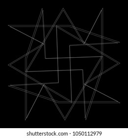 Geometric patterns etudes pentograms of design and interiors