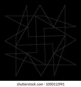 Geometric patterns etudes pentograms of design and interiors