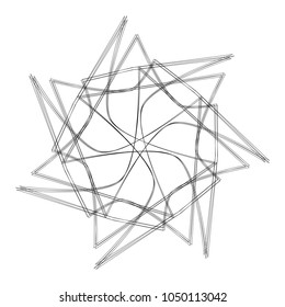 Geometric patterns etudes pentograms of design and interiors