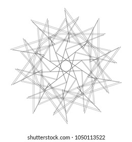 Geometric patterns etudes pentograms of design and interiors
