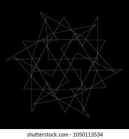 Geometric patterns etudes pentograms of design and interiors