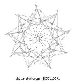 Geometric patterns etudes pentograms of design and interiors