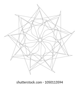 Geometric patterns etudes pentograms of design and interiors
