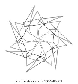 Geometric patterns etudes pentograms of design and interiors