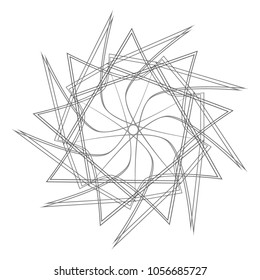 Geometric patterns etudes pentograms of design and interiors