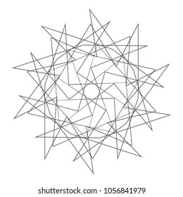 Geometric patterns etudes pentograms of design and interiors