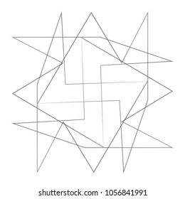 Geometric patterns etudes pentograms of design and interiors
