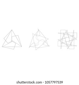 Geometric patterns etudes pentograms of design and interiors