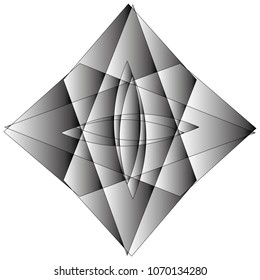 Geometric patterns etudes pentograms of design and interiors