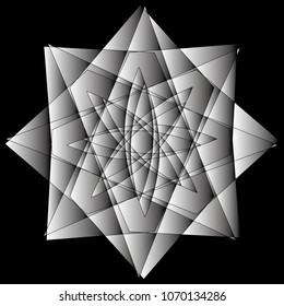 Geometric patterns etudes pentograms of design and interiors