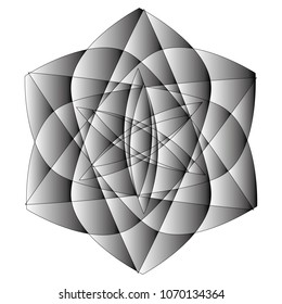 Geometric patterns etudes pentograms of design and interiors
