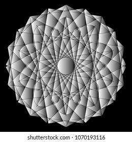 Geometric patterns etudes pentograms of design and interiors