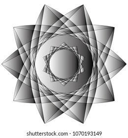 Geometric patterns etudes pentograms of design and interiors