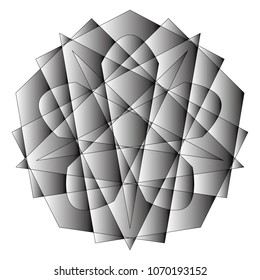 Geometric patterns etudes pentograms of design and interiors
