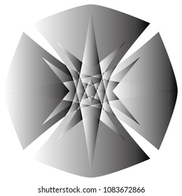 Geometric patterns etudes pentograms of design and interiors