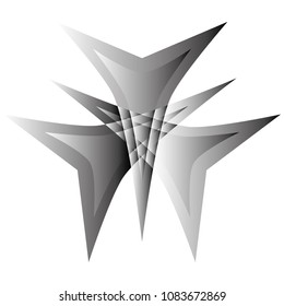 Geometric patterns etudes pentograms of design and interiors