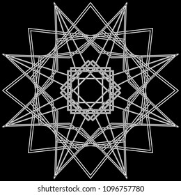 Geometric patterns etudes pentograms of design and interiors