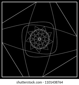 Geometric patterns etudes pentograms of design and interiors