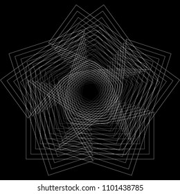Geometric patterns etudes pentograms of design and interiors