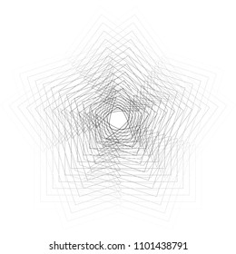 Geometric patterns etudes pentograms of design and interiors