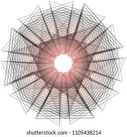 Geometric patterns etudes pentograms of design and interiors