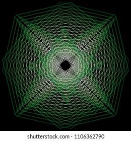 Geometric patterns etudes pentograms of design and interiors