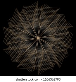 Geometric patterns etudes pentograms of design and interiors