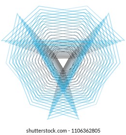 Geometric patterns etudes pentograms of design and interiors