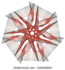 Geometric patterns etudes pentograms of design and interiors