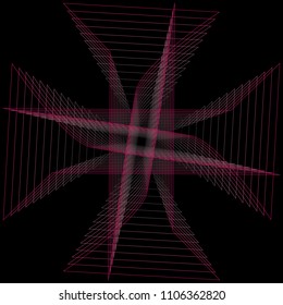 Geometric patterns etudes pentograms of design and interiors
