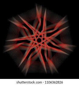 Geometric patterns etudes pentograms of design and interiors